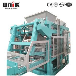 ऑटो फीडरसह काँक्रीट ब्लॉक बनवण्याचे मशीन