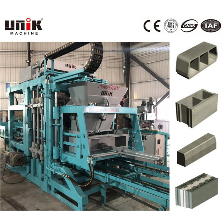 यूएसए मध्ये विक्रीसाठी काँक्रीट ब्लॉक बनवण्याची मशीन