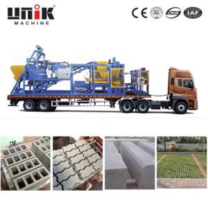 जंगम ब्लॉक बनविण्याचे यंत्र